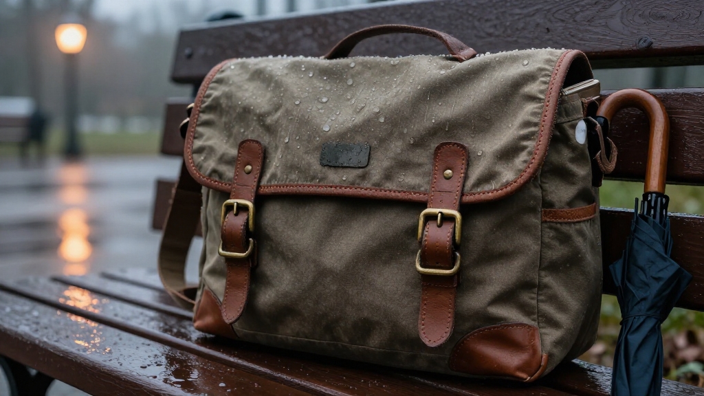 resists light rain not waterproof
