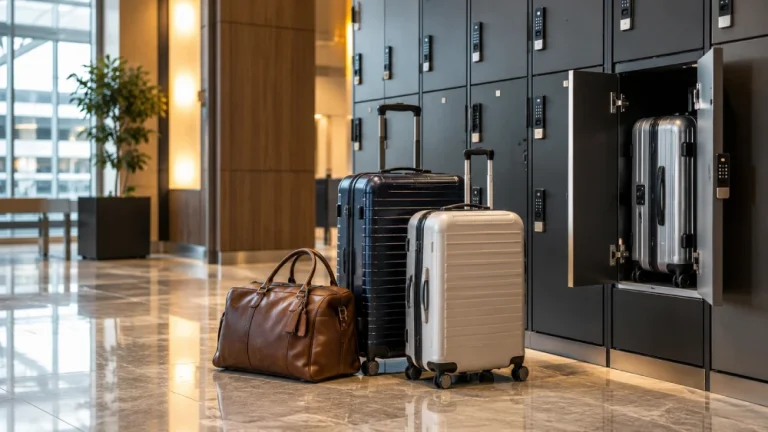 Where to Leave Bags When Traveling