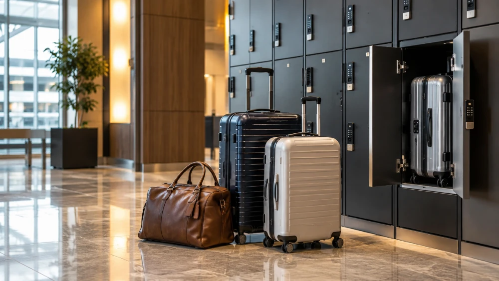 Where to Leave Bags When Traveling